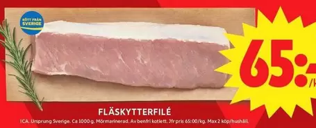 FLÄSKYTTERFILÉ