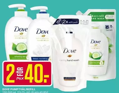 Dove - Pumptvål/Refill