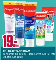 Colgate - Tandkräm