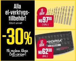 el-verktøys-tilbehør