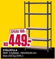 STÅLHYLLA