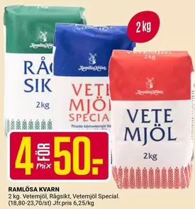 Vete Mjöl Special, Vete Mjöl, Råglimpa