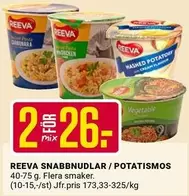 SNABBNUDLAR / POTATISMOS
