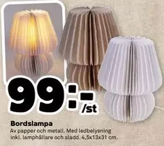 Bordslampa