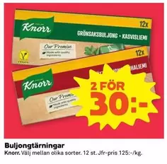 Knorr - Buljongtärningar