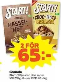 Start - ! Granola