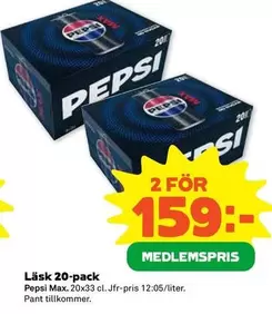 Pepsi - L
k 20-pack