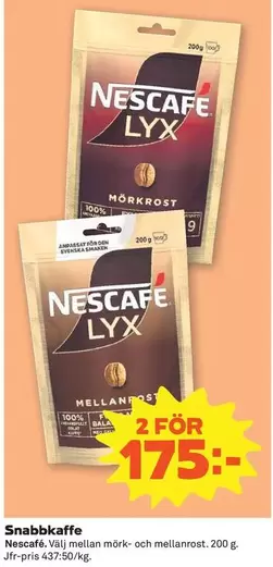 Nescafe - Snabblkaffe
