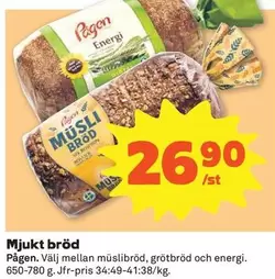 Pågen - Mjukt bröd