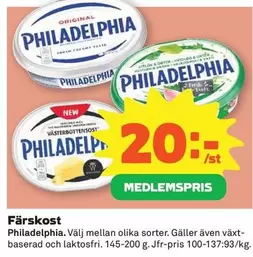 Philadelphia - Färskost