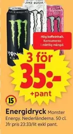 Monster - Energidryck