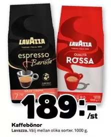 Lavazza - Kaffebönor