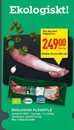 EKO - LOGISK FLÄSKFILÉ