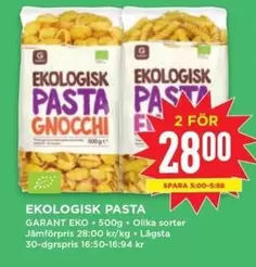 EKO - LOGISK PASTA Gnocchi