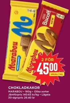 marabou - Chokladkakor