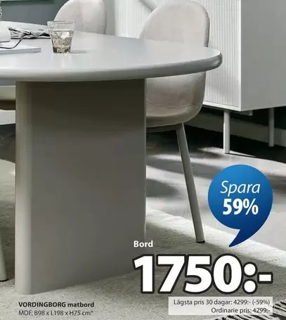 Vordingborg matbord
