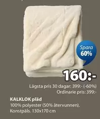 KALKLOK pläd