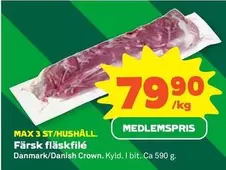 Danish Crown - Färsk fläskfilé