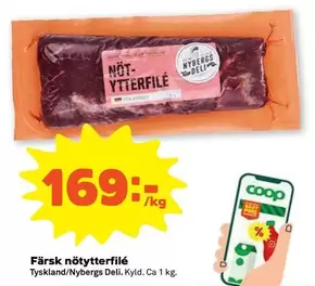 Nybergs Deli - Färsk nötteryttterfilé