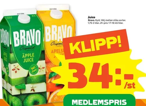 Bravo - Juice