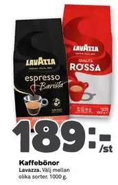 Lavazza - Kaffebönor