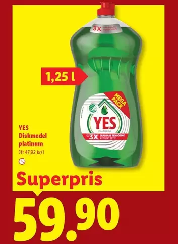 Yes - YES Diskmedel platinum
