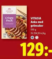 Duck - Anka med grönsaker
