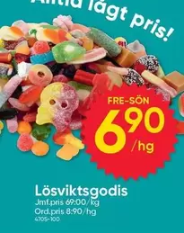 Lösviktsgodis