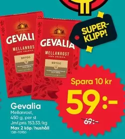 gevalia - Mellanrost Brygg