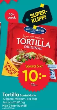 Santa Maria - Tortilla Original