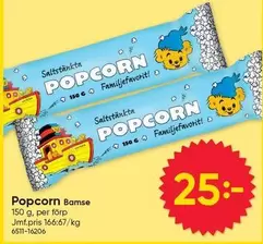 Bamse - Popcorn