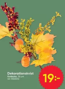 Dekorationskvist Kotikulta, 36 cm GS-33525002