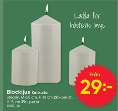 Blockljus Kotikulta