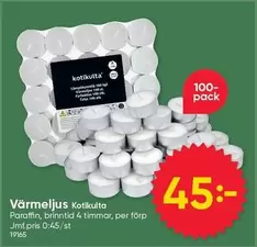 Värmeljus