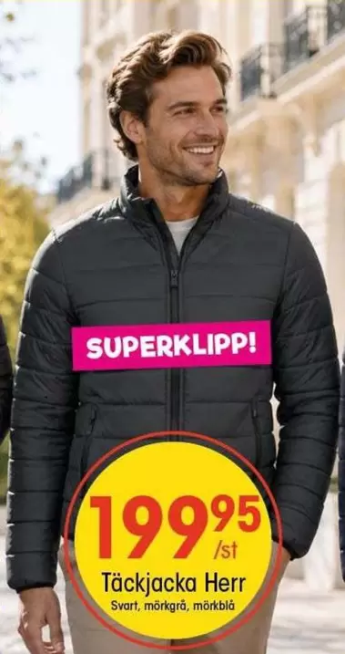 Täckjacka Herr