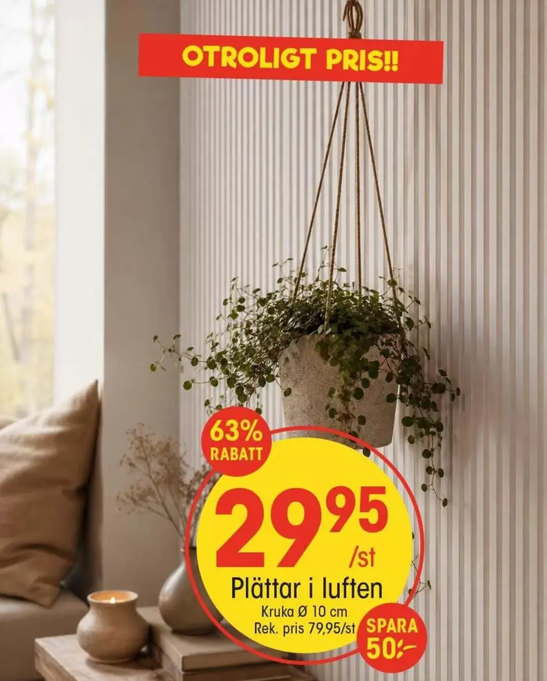 Plättar i luften