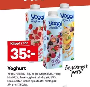 yoggi - Yoghurt