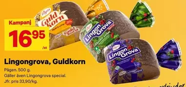 Pågen - Lingongrova, GuldKorn