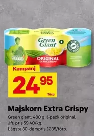 Giant - Majskorn Extra Crispy