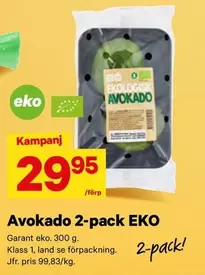 EKO - Avokado 2-pack