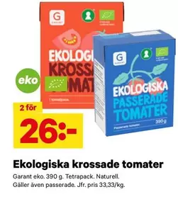 Garant - Ekologiska krossade tomater