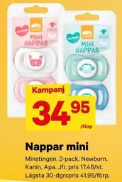 Minstingen - Nappar mini