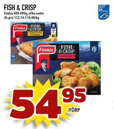 Findus - FISH & CRISP