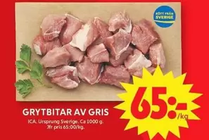 GRYTBITAR AV GRIS