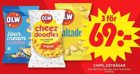 OLW - CHIPS, OSTBGAR
