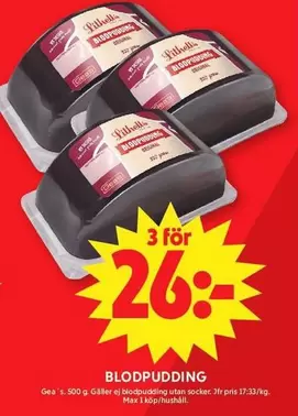 Lithells - BLODDPUDDING