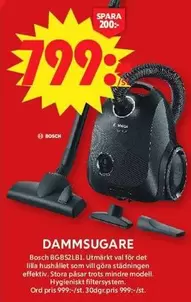 Bosch - DAMMSUGARE BGRS2LBL