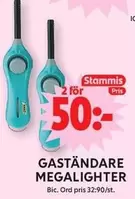 BIC - GASTÄNDARE MEGALIGHTER