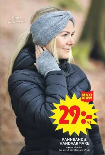 Mywear - Pannband & Handvärmare