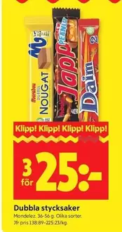 marabou - Dubbla stycksaker